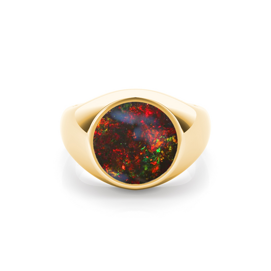Nebula - Black Opal Ring